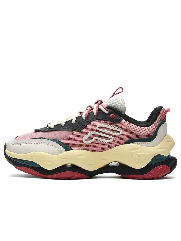 Кроссовки cheese sneakers 'pink white red' Fila Fusion