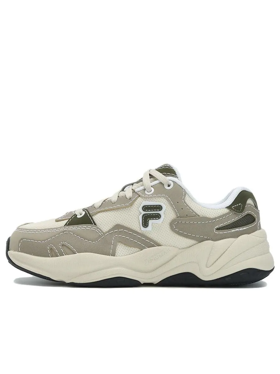 Кроссовки (WMNS) FILA Flash Sneakers 'Cream White Green' — изображение 1 из 4, белый