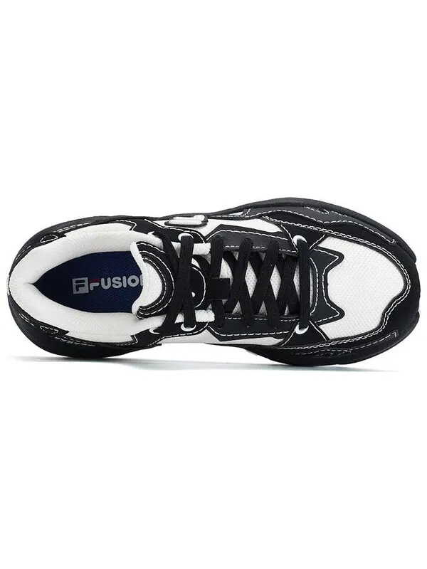 Кроссовки flash sneakers 'black white' Fila Fusion — изображение 3 из 4, черный/белый