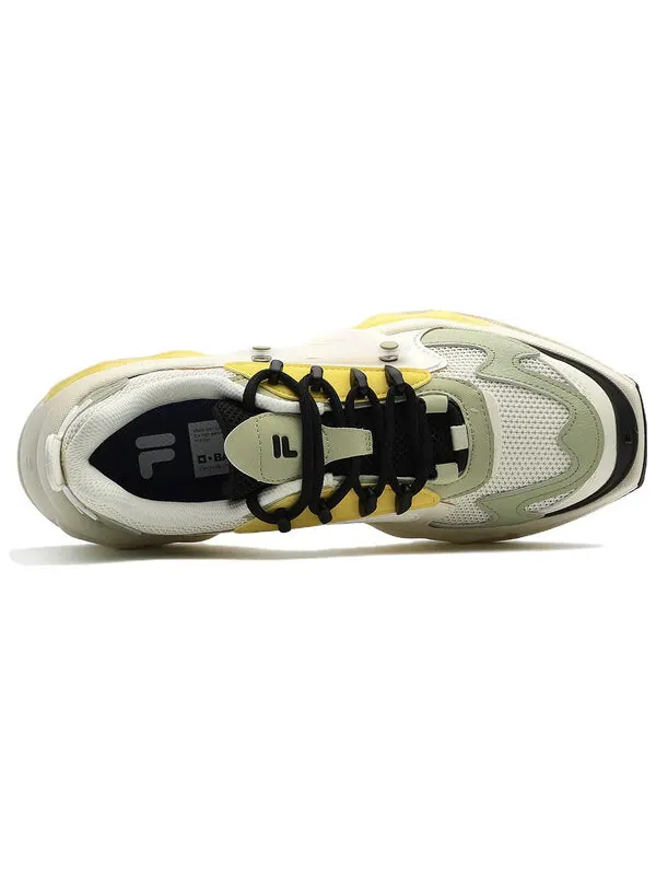 Кроссовки nebula sneakers 'white yellow green' Fila Fusion — изображение 3 из 4, белый/желтый/зеленый