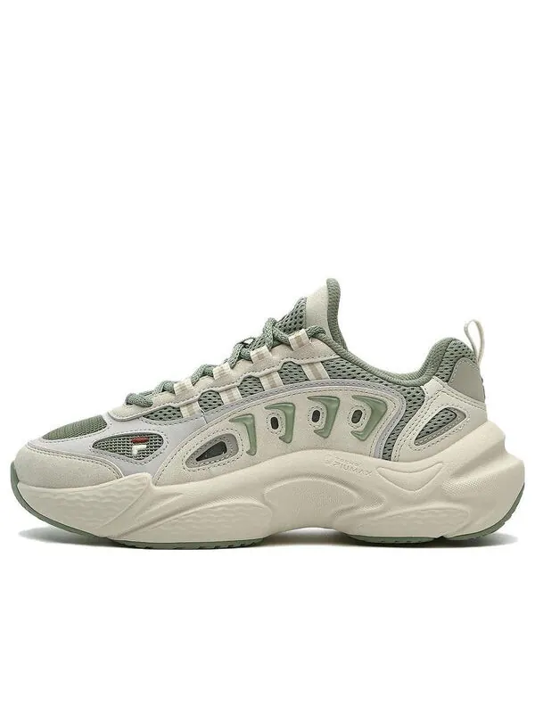 Кроссовки sky trail dx sneakers 'beige green' Fila Fusion — изображение 1 из 4, бежевый/зеленый