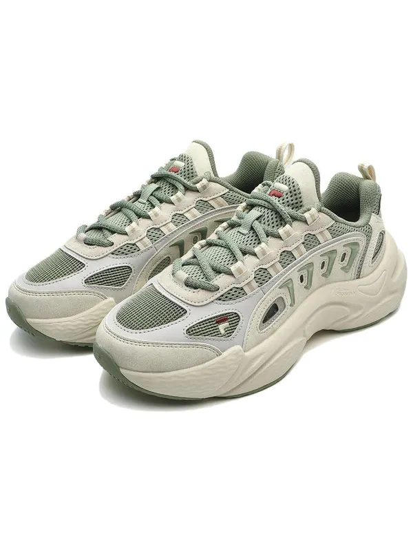 Кроссовки sky trail dx sneakers 'beige green' Fila Fusion — изображение 2 из 4, бежевый/зеленый