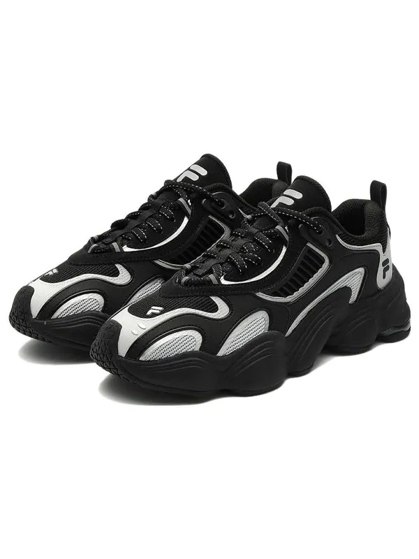 Кроссовки tenacity sneakers 'black white' Fila Fusion — изображение 2 из 4, черный/белый