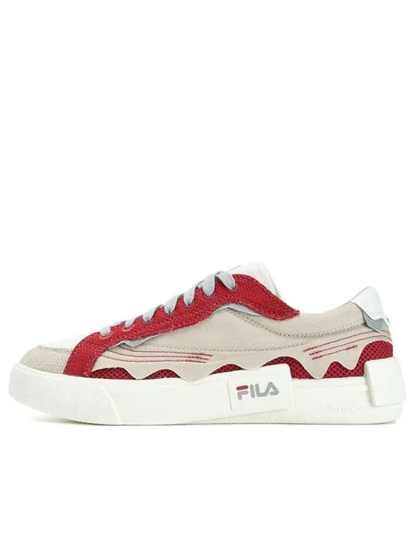 Кроссовки pop skate shoes 'red beige white' Fila Fusion — изображение 1 из 4, красный/белый/бежевый