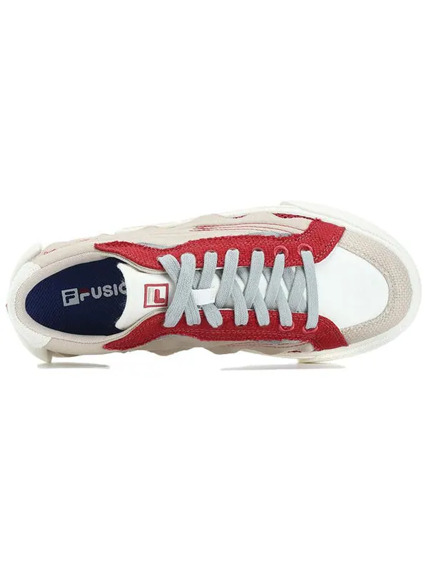 Кроссовки pop skate shoes 'red beige white' Fila Fusion — изображение 4 из 4, красный/белый/бежевый