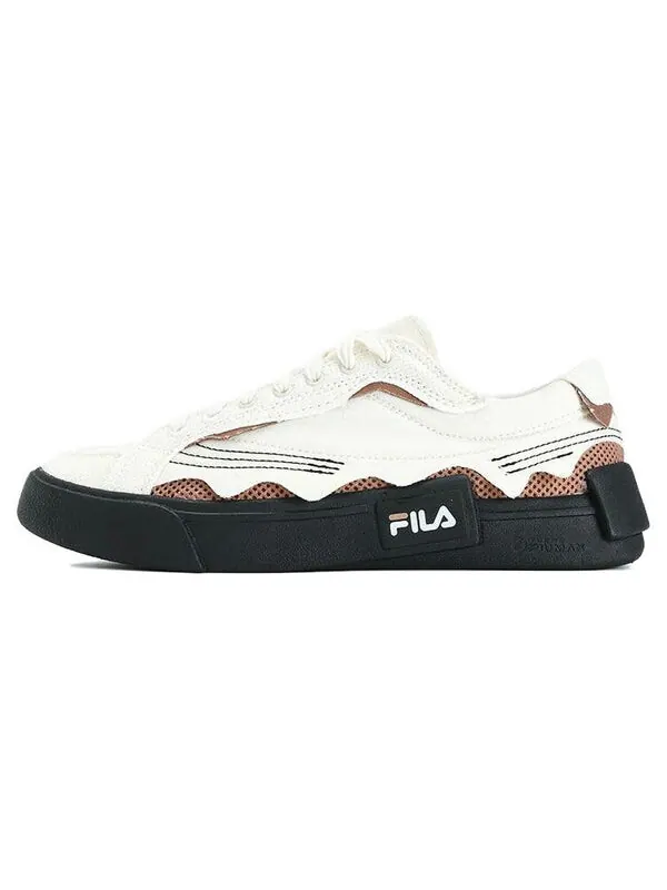 Кроссовки pop skate shoes 'white black' Fila Fusion — изображение 2 из 4, белый/черный/коричневый
