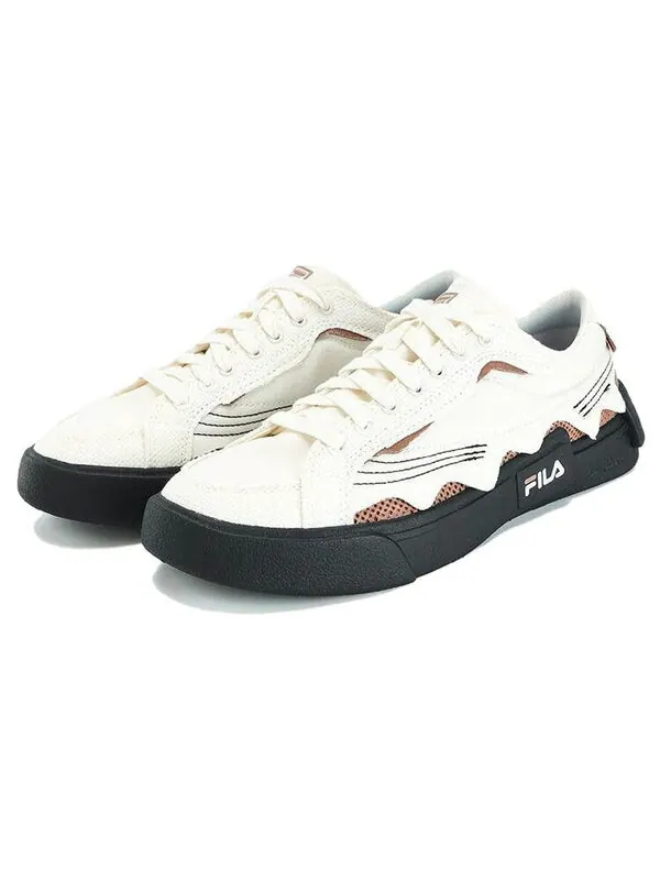 Кроссовки pop skate shoes 'white black' Fila Fusion — изображение 3 из 4, белый/черный/коричневый