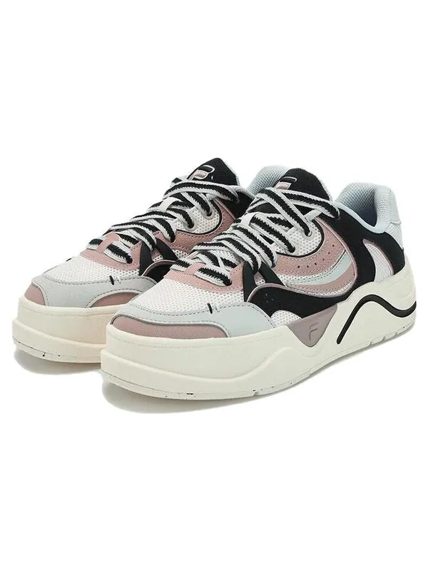 Кроссовки 50-50 sneakers 'pink white black' Fila Fusion — изображение 2 из 4, розовый/белый/черный