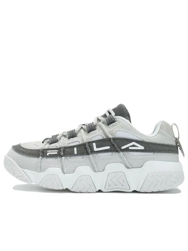 Кроссовки barricade basketball shoes 'grey white' Fila — изображение 1 из 4, серый/белый