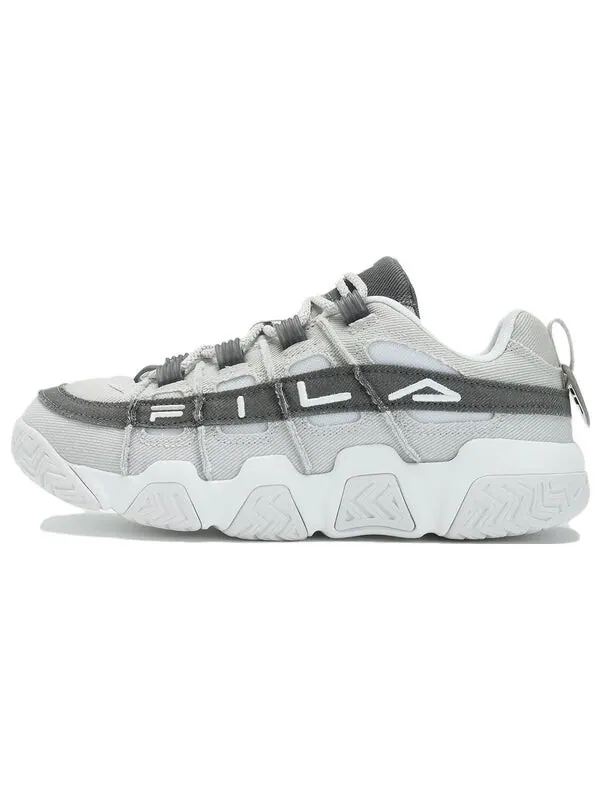 Кроссовки barricade basketball shoes 'grey white' Fila — изображение 2 из 4, серый/белый