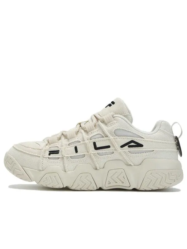 Кроссовки barricade basketball shoes 'cream white' Fila — изображение 1 из 4, кремовый белый/черный