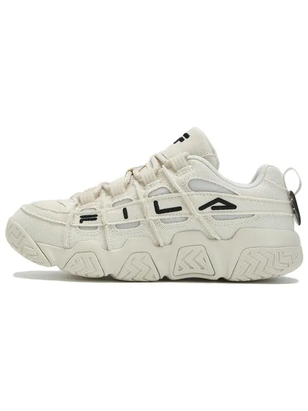 Кроссовки barricade basketball shoes 'cream white' Fila — изображение 2 из 4, кремовый белый/черный