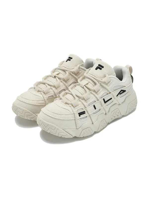 Кроссовки barricade basketball shoes 'cream white' Fila — изображение 3 из 4, кремовый белый/черный