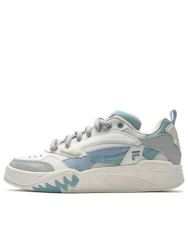 Кроссовки desperado low top skate shoes 'white grey blue' Fila Fusion — изображение 1 из 4, белый/серый/синий