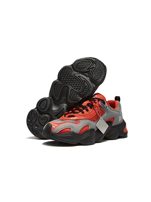 Кроссовки tenacity x bep sneakers 'orange grey black' Fila Fusion — изображение 3 из 4, черный/оранжевый/серый