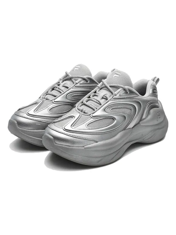 Кроссовки buzzard sneakers 'silver grey' Fila Fusion — изображение 2 из 4, серебристый/серый
