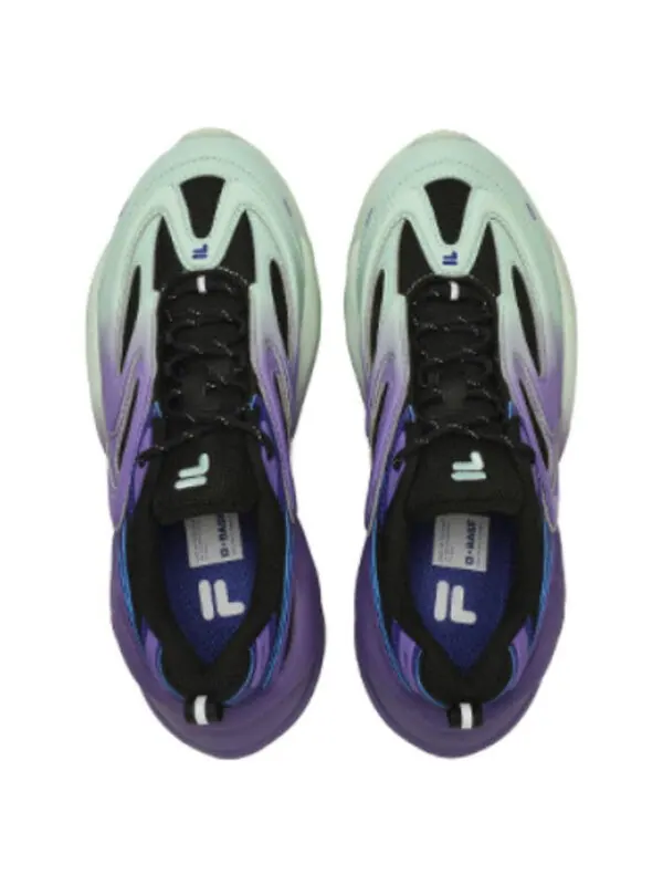 Кроссовки fashion daddy shoes 'green purple black' Fila Fusion — изображение 2 из 4