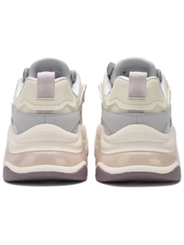 Кроссовки bubble platform sneakers 'white grey purple' Fila Fusion — изображение 3 из 4, белый/серый/фиолетовый
