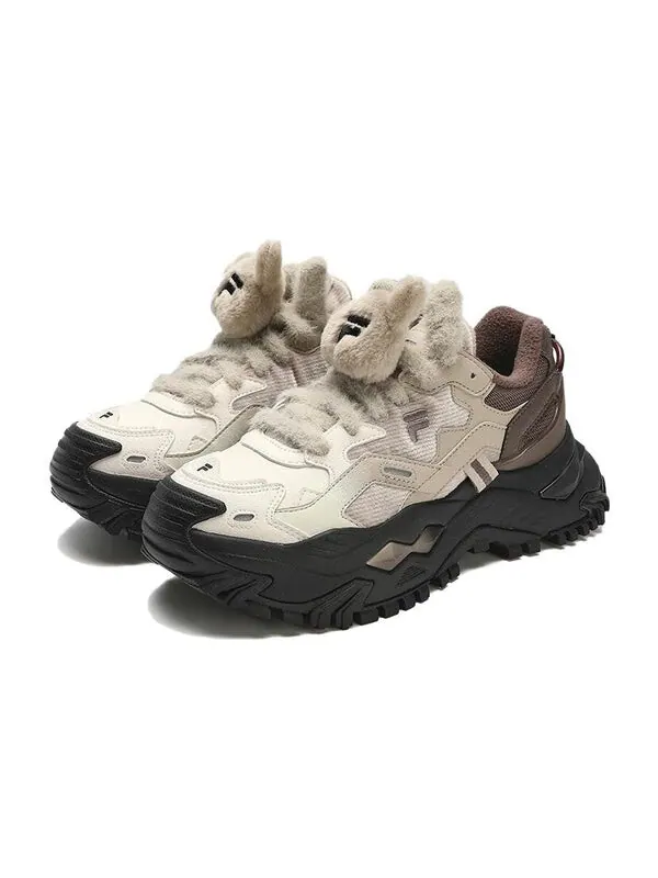 Кроссовки bianco platform sneakers 'white beige brown' Fila Fusion — изображение 3 из 4