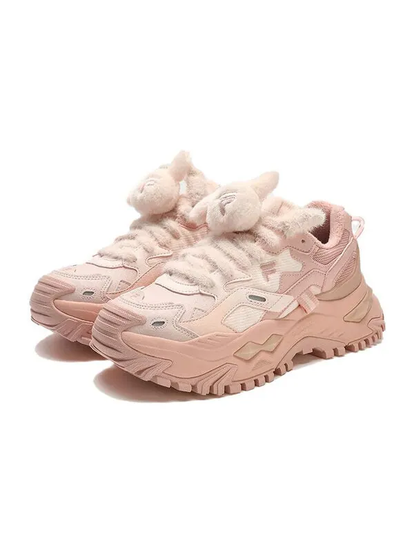 Кроссовки bianco sneakers 'pink' Fila Fusion — изображение 3 из 4, розовый