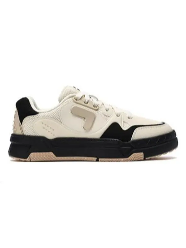 Кроссовки bank dx skate shoes 'cream white black' Fila Fusion — изображение 2 из 4, кремовый белый/черный