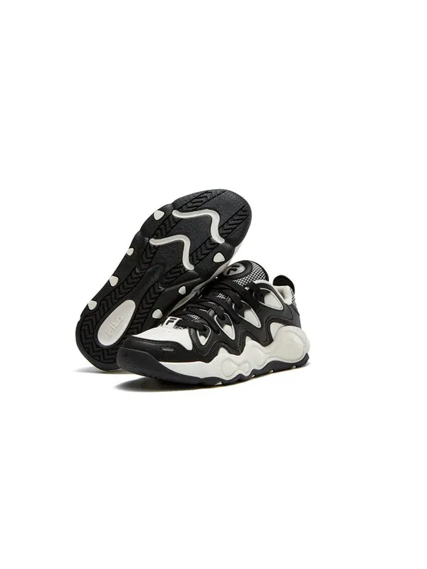 Кроссовки vertical x mitchellness shoes 'black white' Fila Fusion — изображение 4 из 4, черный/белый