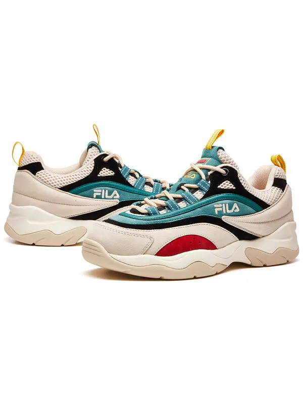 Кроссовки fila ray classic sport shoes green/white/red Fila Fusion — изображение 3 из 4, зеленый, белый, красный