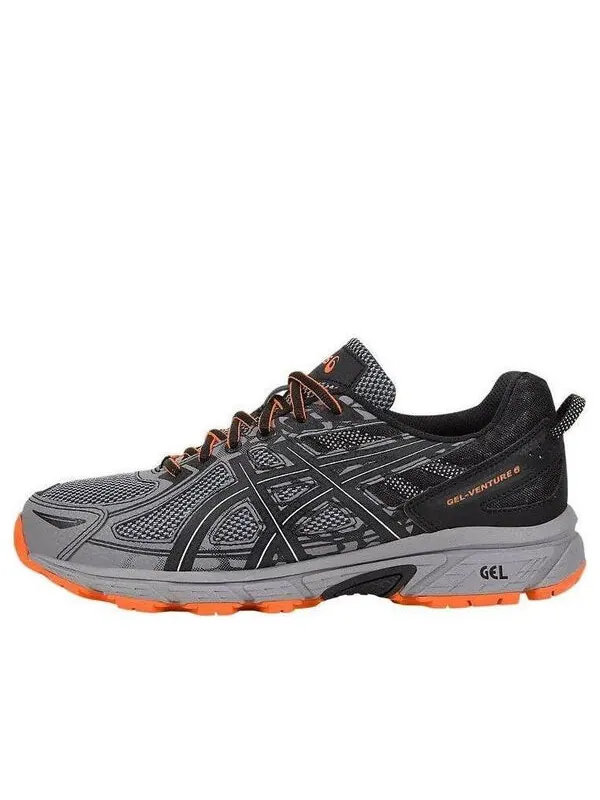 Кроссовки gel venture 6 4e wide Asics — изображение 1 из 4, серый/черный