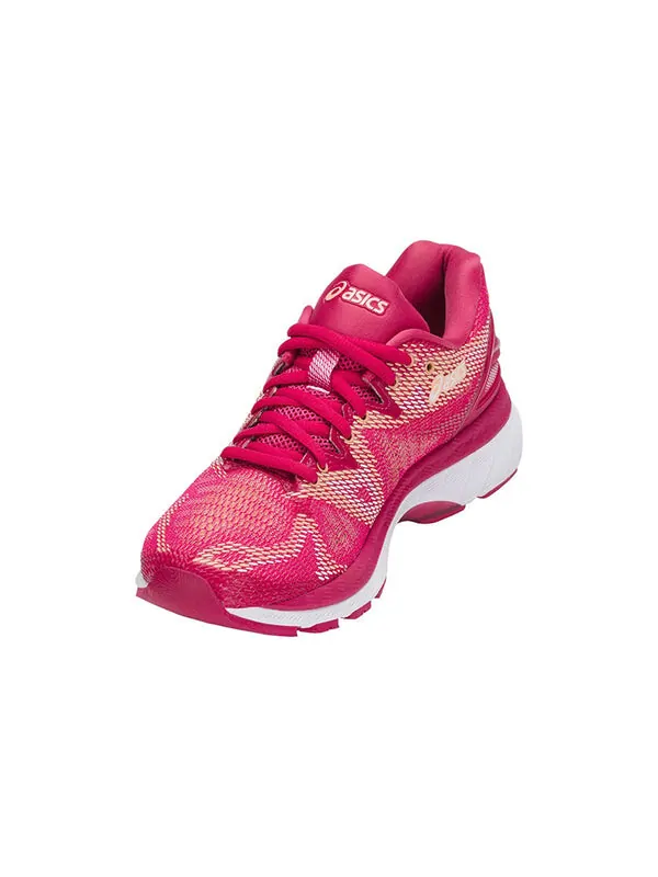 Кроссовки гель нимбус 20 Asics — изображение 3 из 4, розовый красный