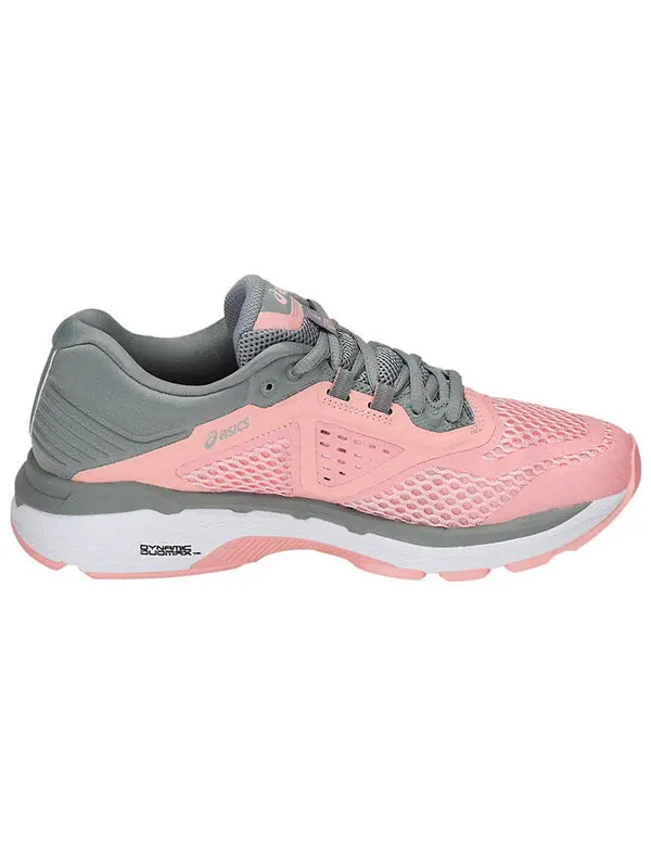 Кроссовки gt 2000 6 розовые Asics — изображение 2 из 4, розовый/серый