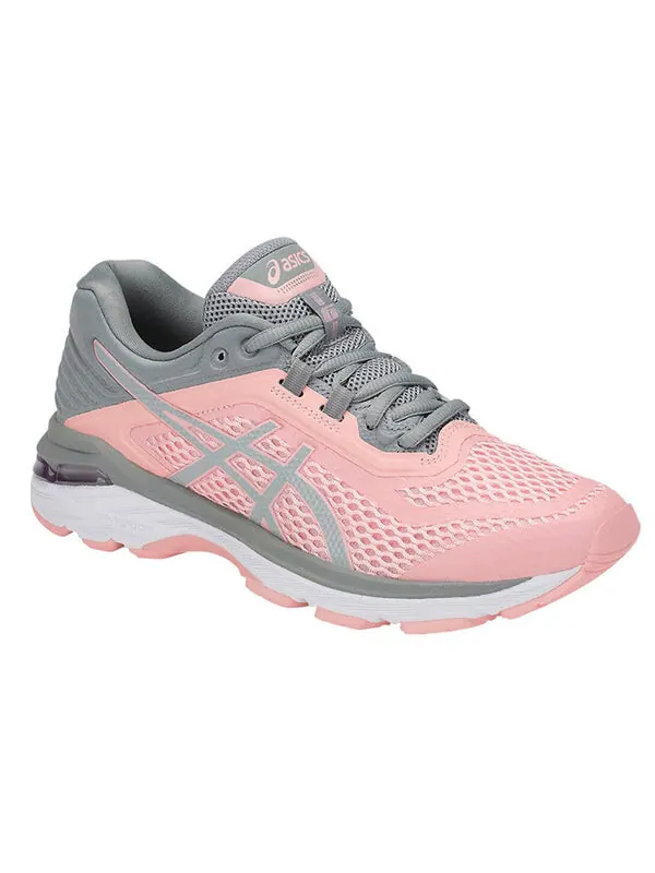 Кроссовки gt 2000 6 розовые Asics — изображение 3 из 4, розовый/серый