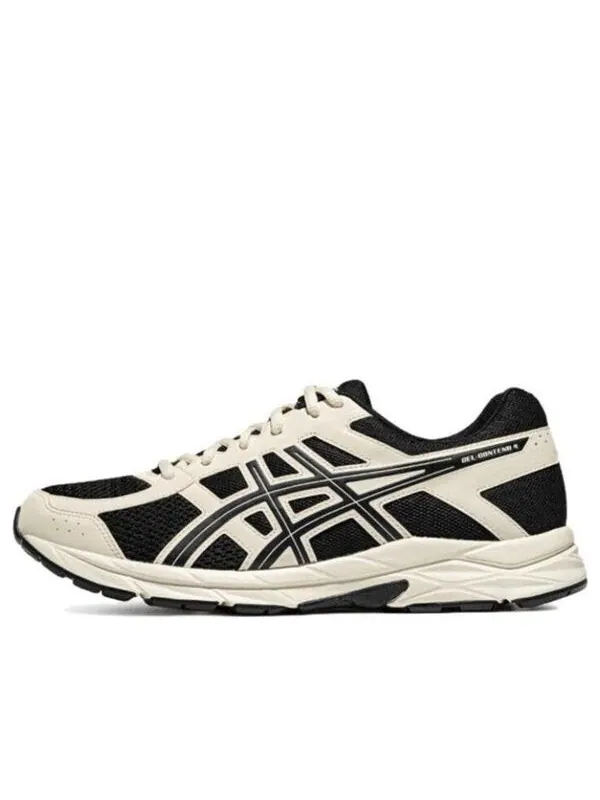 Кроссовки гель contend 4 Asics — изображение 1 из 4, кремовый белый/черный