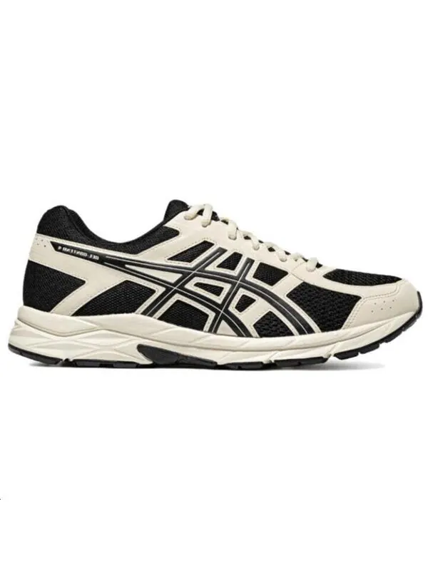 Кроссовки гель contend 4 Asics — изображение 2 из 4, кремовый белый/черный