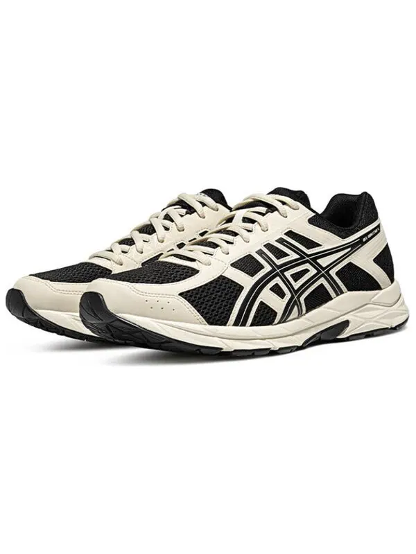 Кроссовки гель contend 4 Asics — изображение 3 из 4, кремовый белый/черный