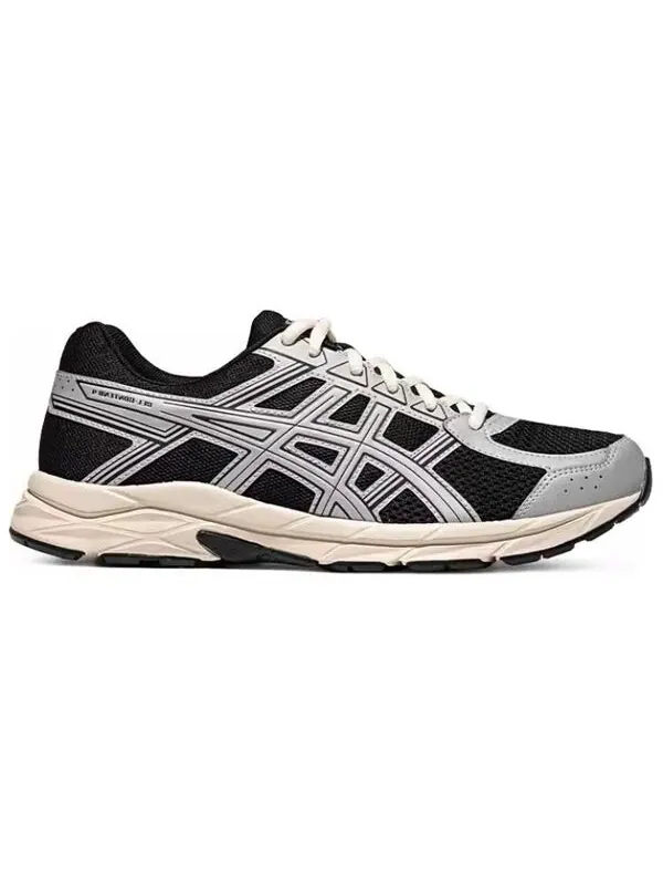 Кроссовки гелевые contend 4 кроссовки для бега Asics — изображение 2 из 4, черный/белый/серебристый