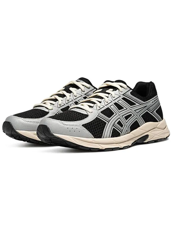 Кроссовки гелевые contend 4 кроссовки для бега Asics — изображение 3 из 4, черный/белый/серебристый