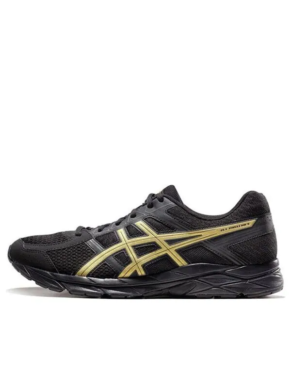 Кроссовки гель contend 4 Asics — изображение 1 из 4, черный/золотистый