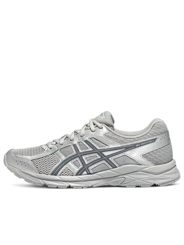 Кроссовки гель contend 4 Asics — изображение 1 из 4, серебристый серый