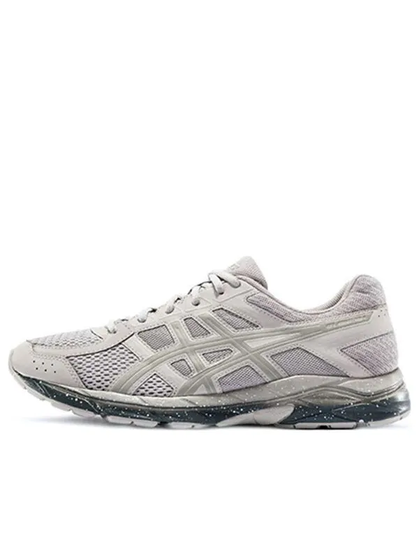 Кроссовки гелевые contend 4 легкие амортизирующие низкие спортивные Asics — изображение 1 из 4, серый