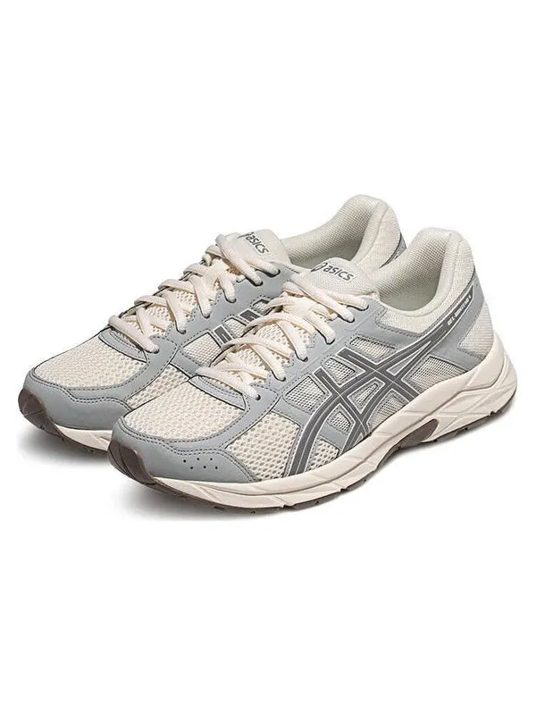 Кроссовки гель contend 4 Asics — изображение 2 из 4, бежевый/серый