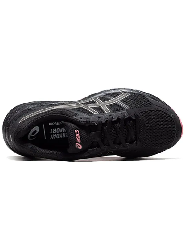 Кроссовки gel contend 4 розовые Asics — изображение 3 из 4, черный/розовый