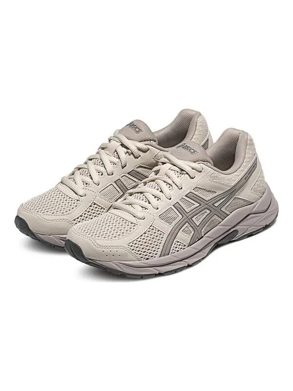 Кроссовки гель contend 4 кроссовки Asics — изображение 2 из 4, бежевый/серый