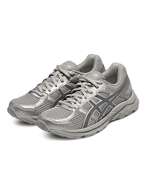 Кроссовки гелевые contend 4 кроссовки для бега Asics — изображение 2 из 4, серый/черный/серебристый