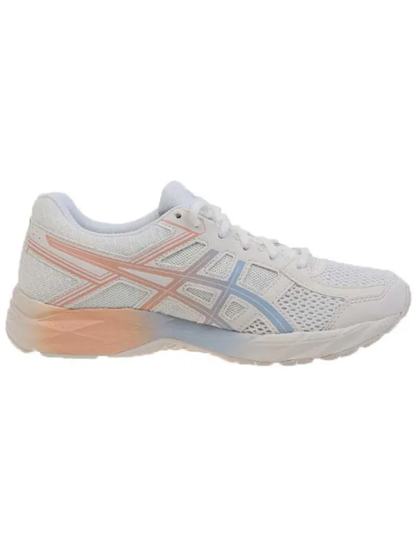 Кроссовки гель contend 4 Asics — изображение 2 из 4, белый/оранжевый