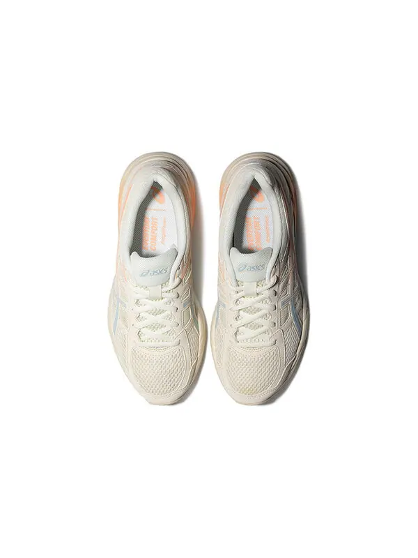 Кроссовки гель contend 4 Asics — изображение 3 из 4, белый/оранжевый