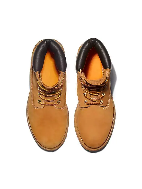 Кроссовки premium 6-inch waterproof boot 'wheat nubuck' Timberland — изображение 3 из 4, желтый/черный