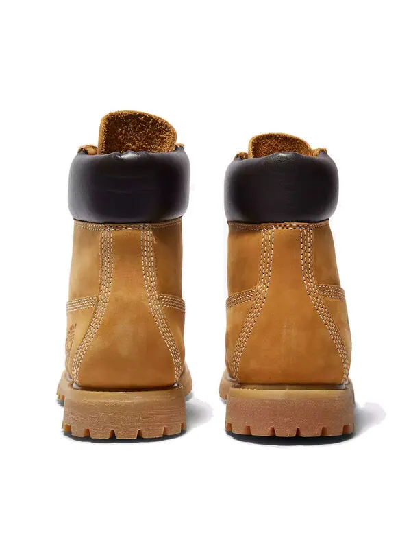 Кроссовки premium 6-inch waterproof boot 'wheat nubuck' Timberland — изображение 4 из 4, желтый/черный