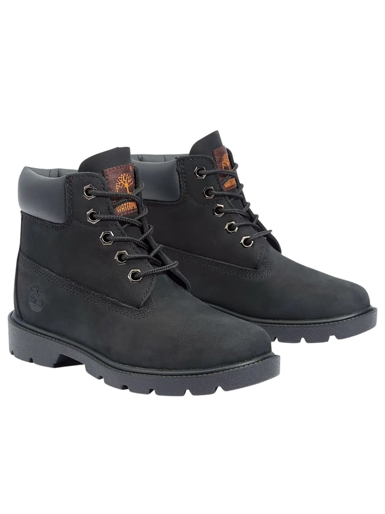 (GS) Водонепроницаемые ботинки Timberland 6 Inch Classic — изображение 3 из 6, черный