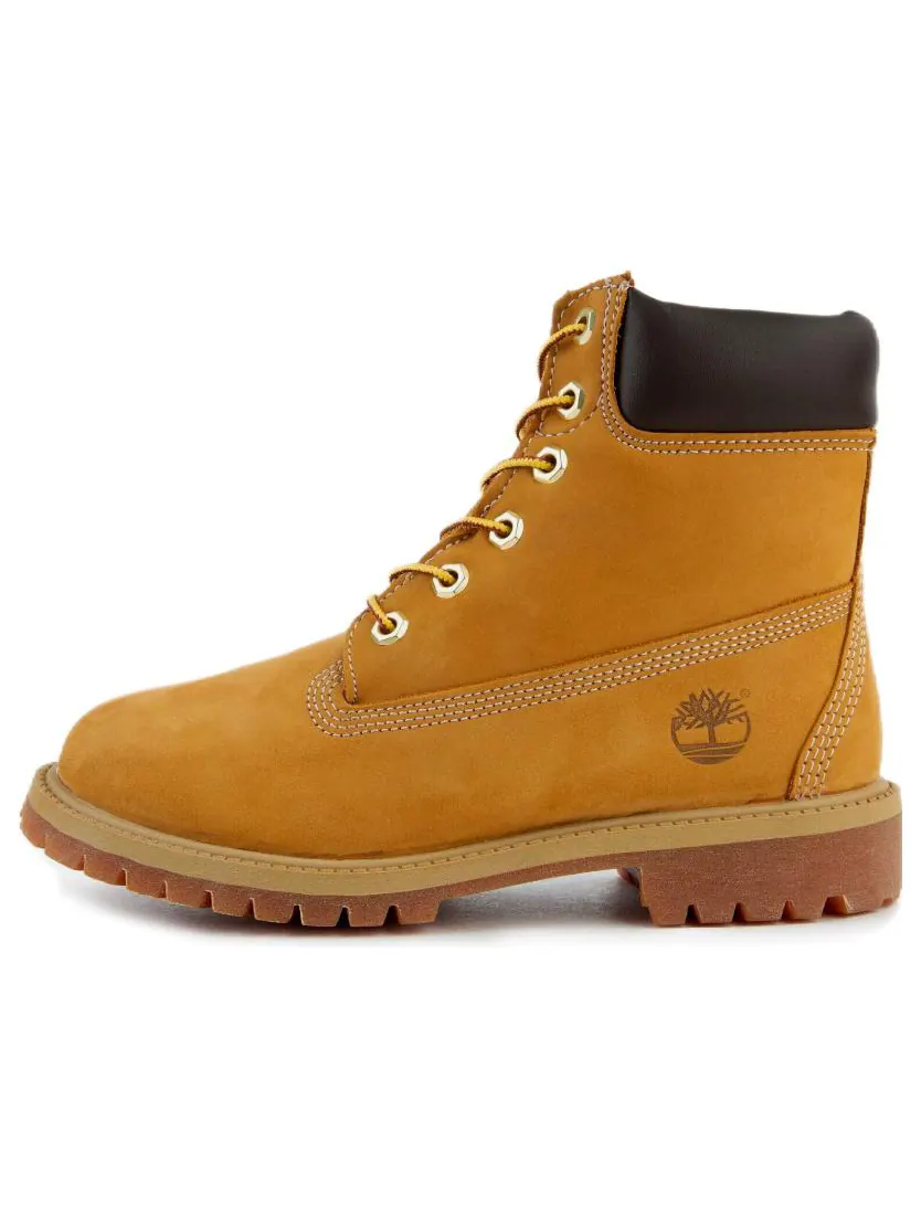 (GS) Водонепроницаемые классические ботинки Timberland 6 Inch 'Wheat' — изображение 1 из 3, пшеница