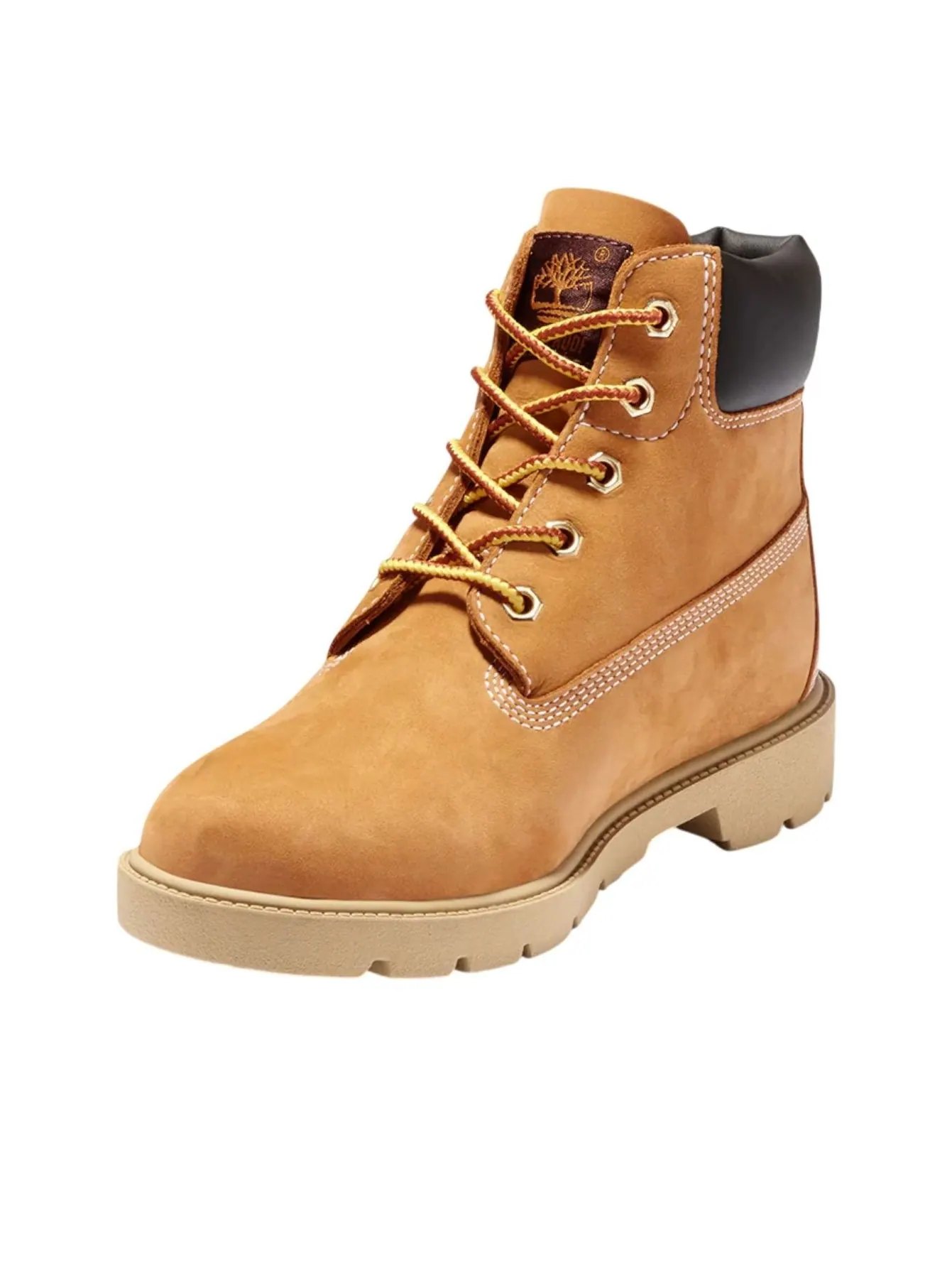 (GS) Водонепроницаемые классические ботинки Timberland 6 Inch 'Wheat' — изображение 2 из 3, пшеница